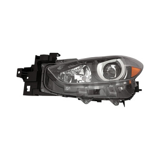 Pacific Best® - Driver Side Replacement Headlight Lens and Housing (Standard Line)