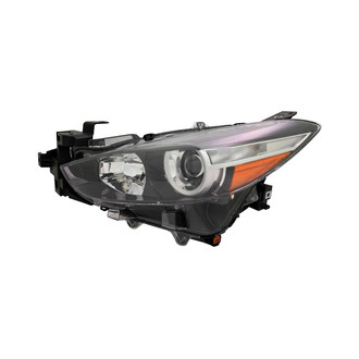 Pacific Best® - Driver Side Replacement Headlight Lens and Housing (CAPA Certified)