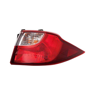 Pacific Best® - Passenger Side Outer Replacement Tail Light (CAPA Certified)