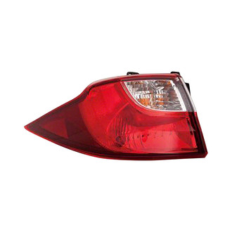 Pacific Best® - Driver Side Outer Replacement Tail Light (CAPA Certified)