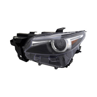 Pacific Best® - Driver Side Replacement Headlight (CAPA Certified)