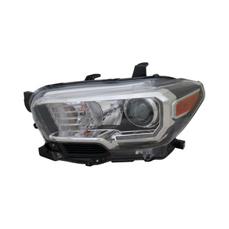Pacific Best® - Driver Side Replacement Headlight (Standard Line)