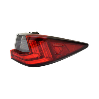 Pacific Best® - Passenger Side Outer Replacement Tail Light (Standard Line)