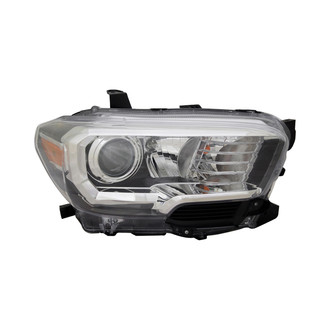 Pacific Best® - Passenger Side Replacement Headlight (Standard Line)