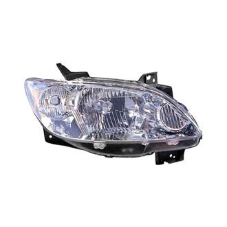 Pacific Best® - Passenger Side Replacement Headlight Lens and Housing (Standard Line)