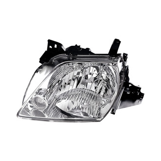 Pacific Best® - Driver Side Replacement Headlight Lens and Housing (Standard Line)