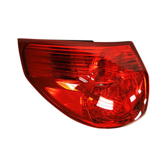 Pacific Best® - Driver Side Outer Replacement Tail Light (Standard Line)
