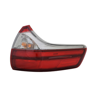 Pacific Best® - Passenger Side Outer Replacement Tail Light (Standard Line)
