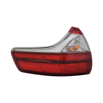 Pacific Best® - Driver Side Outer Replacement Tail Light (Standard Line)