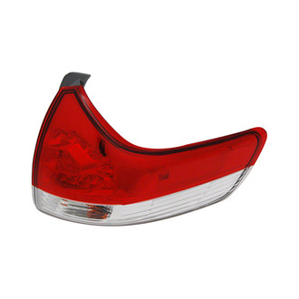 Pacific Best® - Passenger Side Outer Replacement Tail Light (Standard Line)