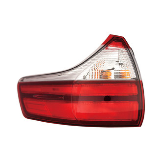 Pacific Best® - Driver Side Outer Replacement Tail Light (CAPA Certified)