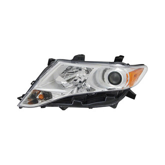 Pacific Best® - Driver Side Replacement Headlight (CAPA Certified)