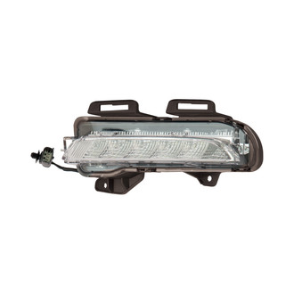 Pacific Best® - Driver Side Replacement Daytime Running Light (CAPA Certified)