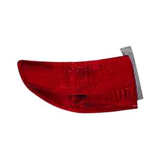 Pacific Best® - Driver Side Outer Replacement Tail Light Lens and Housing (Standard Line)