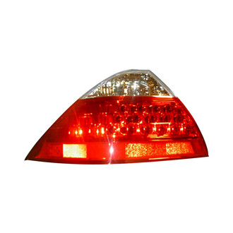 Pacific Best® - Driver Side Replacement Tail Light Lens and Housing (Standard Line)