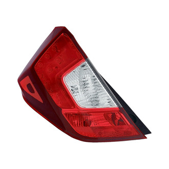 Pacific Best® - Driver Side Outer Replacement Tail Light (Standard Line)