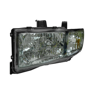 Pacific Best® - Driver Side Replacement Headlight Lens and Housing (Standard Line)