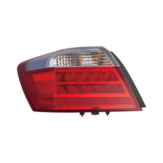 Pacific Best® - Driver Side Outer Replacement Tail Light (Standard Line)