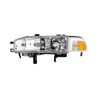 Pacific Best® - Driver Side Replacement Headlight (Standard Line)