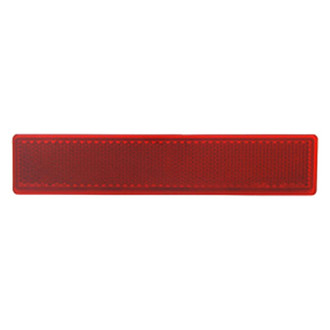 Pacific Best® - Rear Passenger Side Bumper Reflector (CAPA Certified)