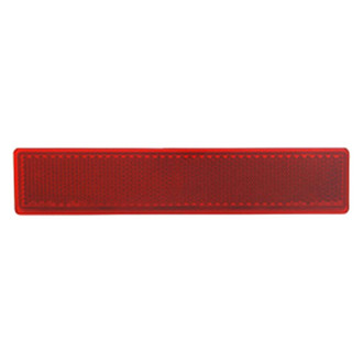 Pacific Best® - Rear Driver Side Bumper Reflector (CAPA Certified)