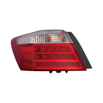 Pacific Best® - Driver Side Outer Replacement Tail Light (CAPA Certified)