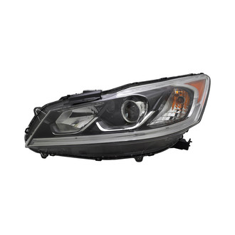Pacific Best® - Driver Side Replacement Headlight (CAPA Certified)