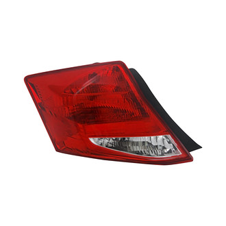 Pacific Best® - Driver Side Replacement Tail Light (CAPA Certified)
