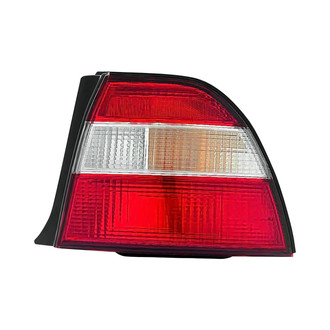 Pacific Best® - Passenger Side Outer Replacement Tail Light Lens and Housing (Standard Line)