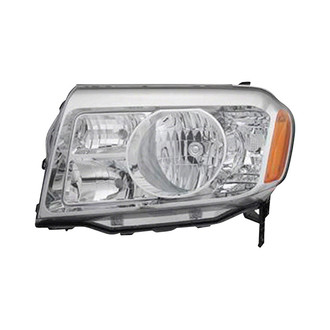 Pacific Best® - Driver Side Replacement Headlight (CAPA Certified)