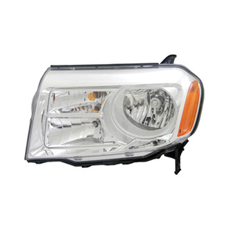 Pacific Best® - Driver Side Replacement Headlight (CAPA Certified)