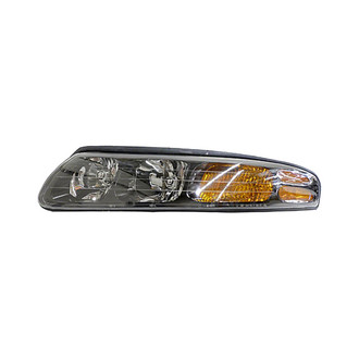 Pacific Best® - Driver Side Replacement Headlight (Standard Line)