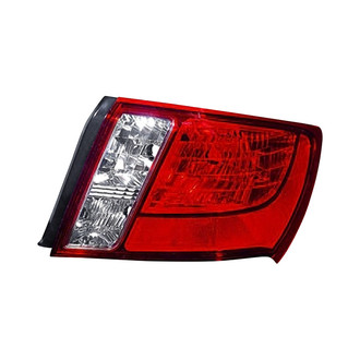 Pacific Best® - Passenger Side Outer Replacement Tail Light (Standard Line)