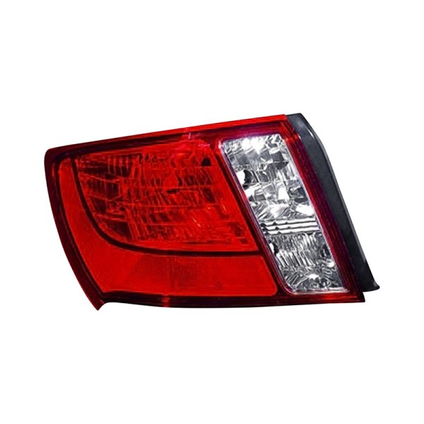 Pacific Best® - Driver Side Outer Replacement Tail Light, Subaru WRX