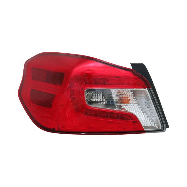 Pacific Best® - Driver Side Replacement Tail Light, Subaru WRX