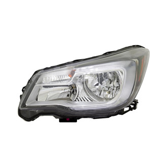 Pacific Best® - Driver Side Replacement Headlight (Standard Line)