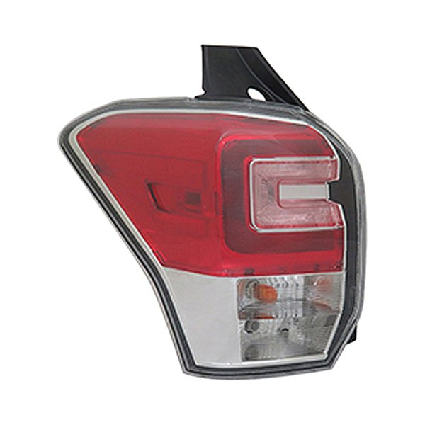 Pacific Best® - Driver Side Replacement Tail Light, Subaru Forester