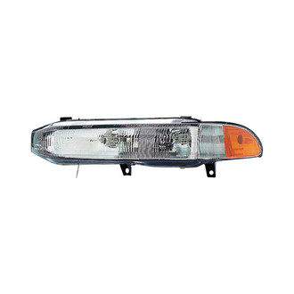 Pacific Best® - Driver Side Replacement Headlight (Standard Line)
