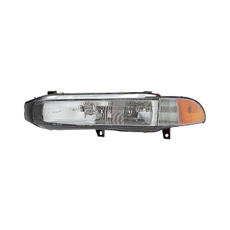Pacific Best® - Driver Side Replacement Headlight (Standard Line)