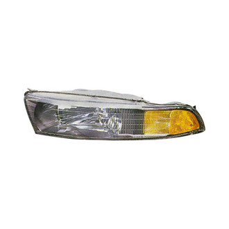 Pacific Best® - Passenger Side Replacement Headlight (Standard Line)