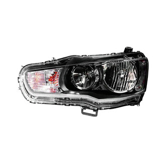 Pacific Best® - Driver Side Replacement Headlight (CAPA Certified)