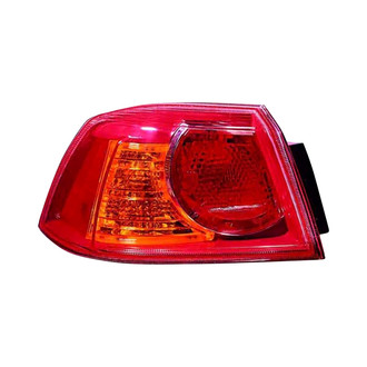 Pacific Best® - Driver Side Outer Replacement Tail Light (Standard Line)