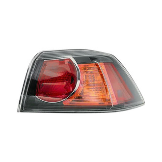 Pacific Best® - Passenger Side Outer Replacement Tail Light (CAPA Certified)