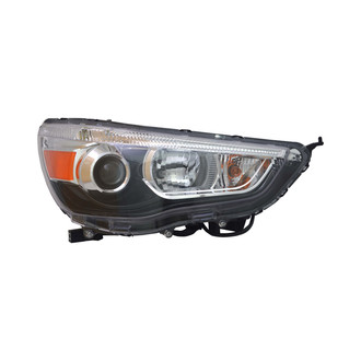 Pacific Best® - Passenger Side Replacement Headlight (CAPA Certified)