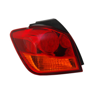 Pacific Best® - Driver Side Outer Replacement Tail Light (CAPA Certified)