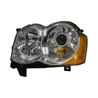 Pacific Best® - Driver Side Replacement Headlight Lens and Housing (Standard Line)