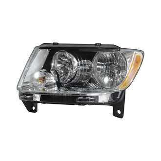 Pacific Best® - Driver Side Replacement Headlight (Standard Line)