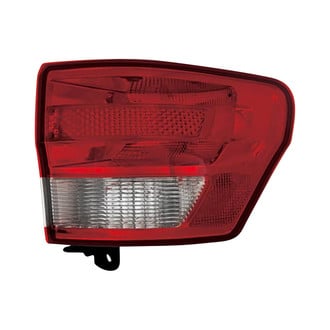 Pacific Best® - Passenger Side Outer Replacement Tail Light (CAPA Certified)