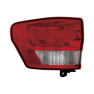 Pacific Best® - Driver Side Outer Replacement Tail Light (CAPA Certified)