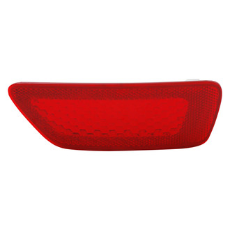 Pacific Best® - Rear Passenger Side Bumper Reflector (CAPA Certified)